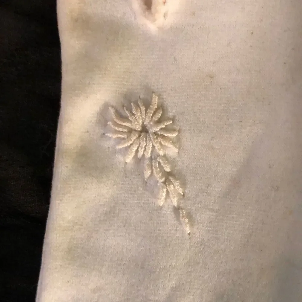 Vintage Gant Madeleine White Ladies Gloves Small